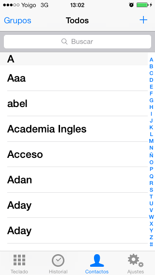numero fijo en el movil