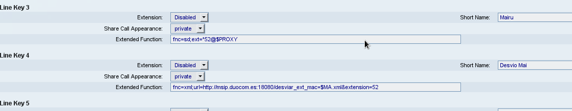programar las extensiones