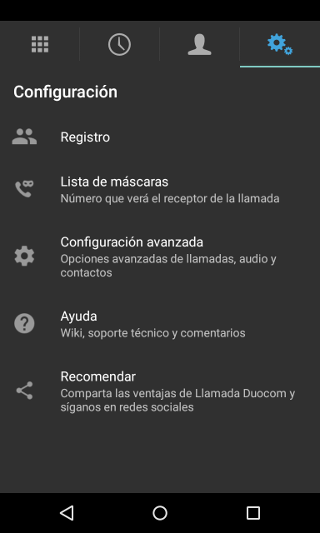 como llamar con android